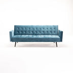 Wina Velvet Sleeper Couch - Teal