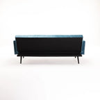 Wina Velvet Sleeper Couch - Teal