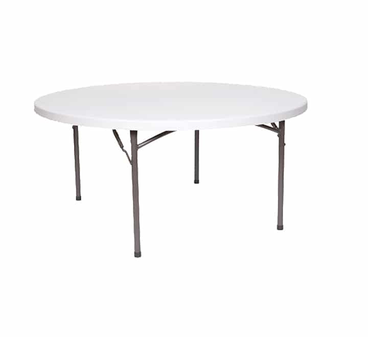 1.2m Round table 6 seater (4ft)