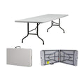 Plastic folding table 2.4m (8ft)