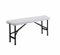 Plastic top bench 1.2m