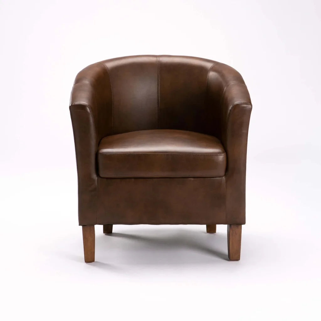Yadana Leather  Armchair