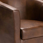 Yadana Leather  Armchair