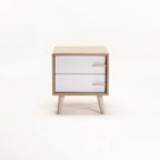 Batti 2 Drawer Pedestal - Oak