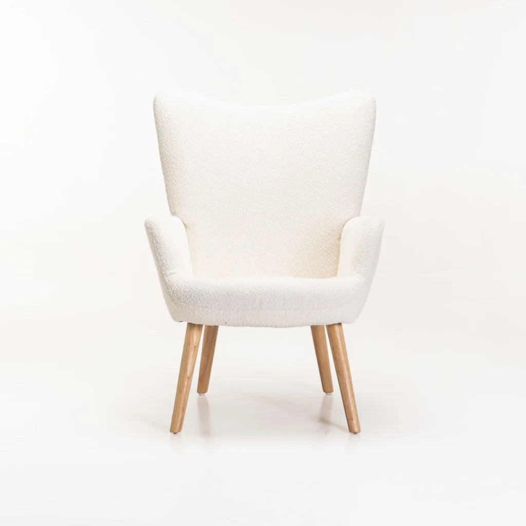 Zue Boucle Fabric Chair