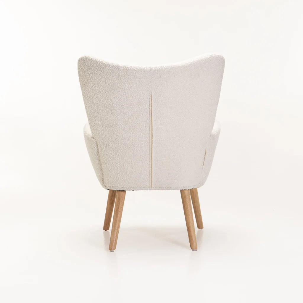 Zue Boucle Fabric Chair