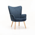 Zue Fabric Chair - Blue