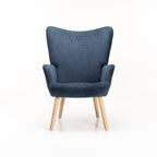 Zue Fabric Chair - Blue