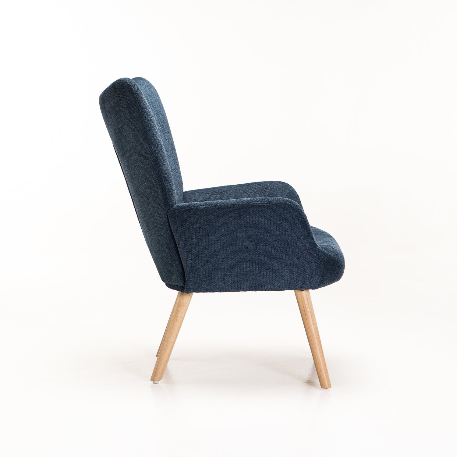 Zue Fabric Chair - Blue
