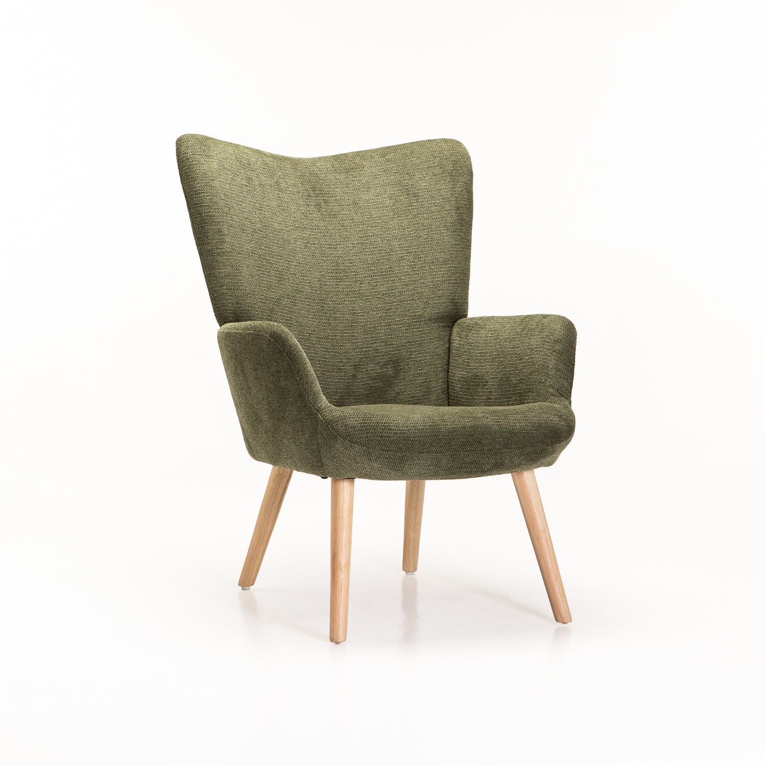 Zue Fabric Chair - Green