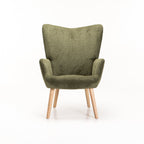 Zue Fabric Chair - Green