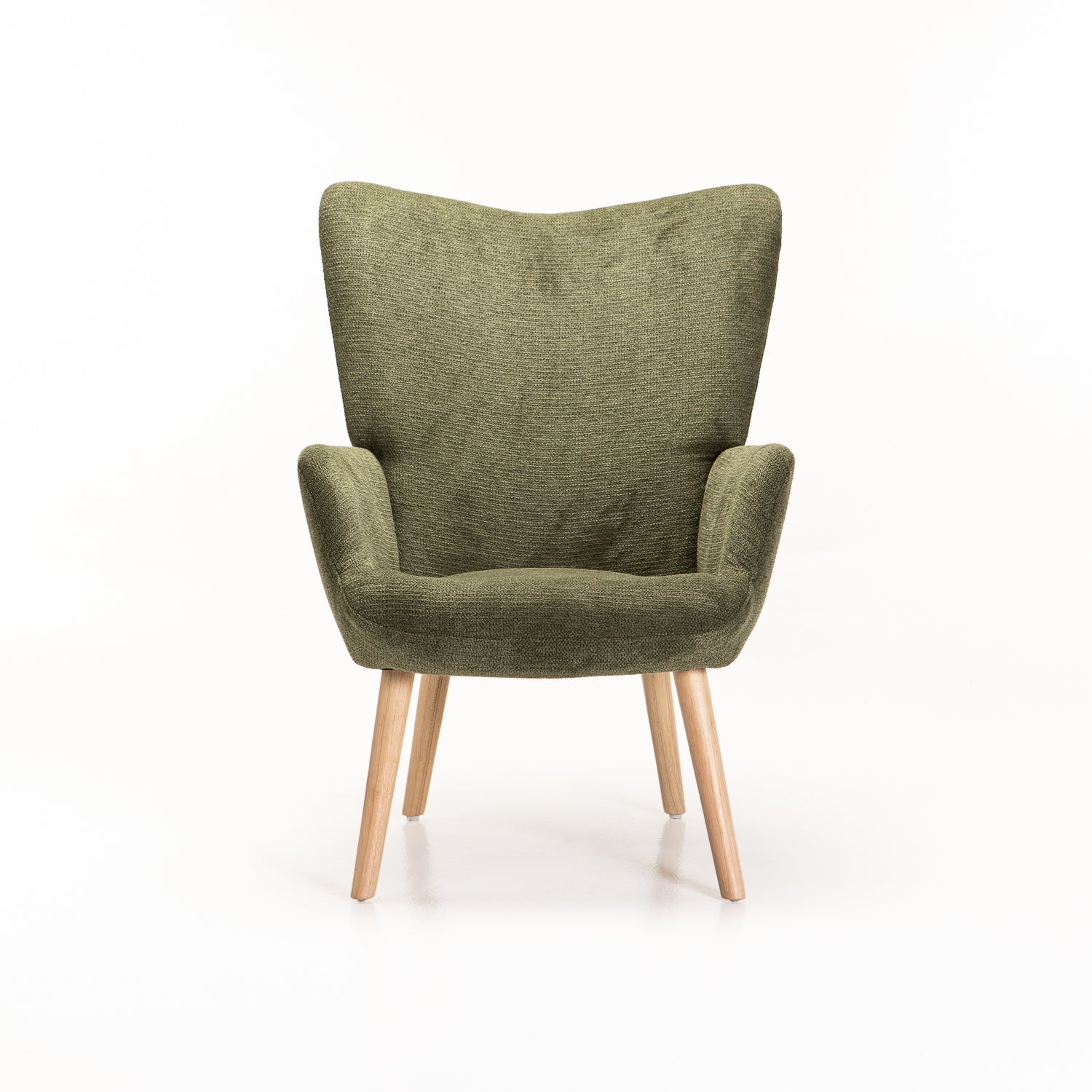 Zue Fabric Chair - Green