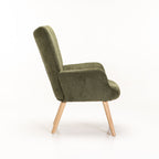 Zue Fabric Chair - Green