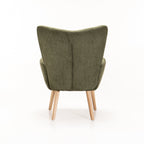 Zue Fabric Chair - Green