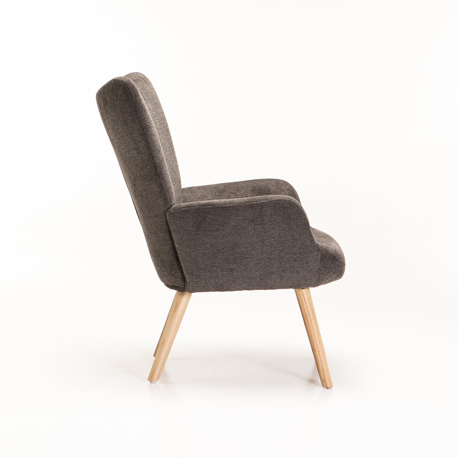 Zue Fabric Chair - Grey