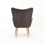 Zue Fabric Chair - Grey