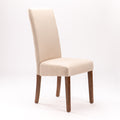 Pappa Deluxe Fabric Dining Chair - Cream