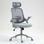 Lint Ergonomic Office Chair with Headrest AH612 - Grey