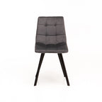 Brag velvet Dining Chair -Grey