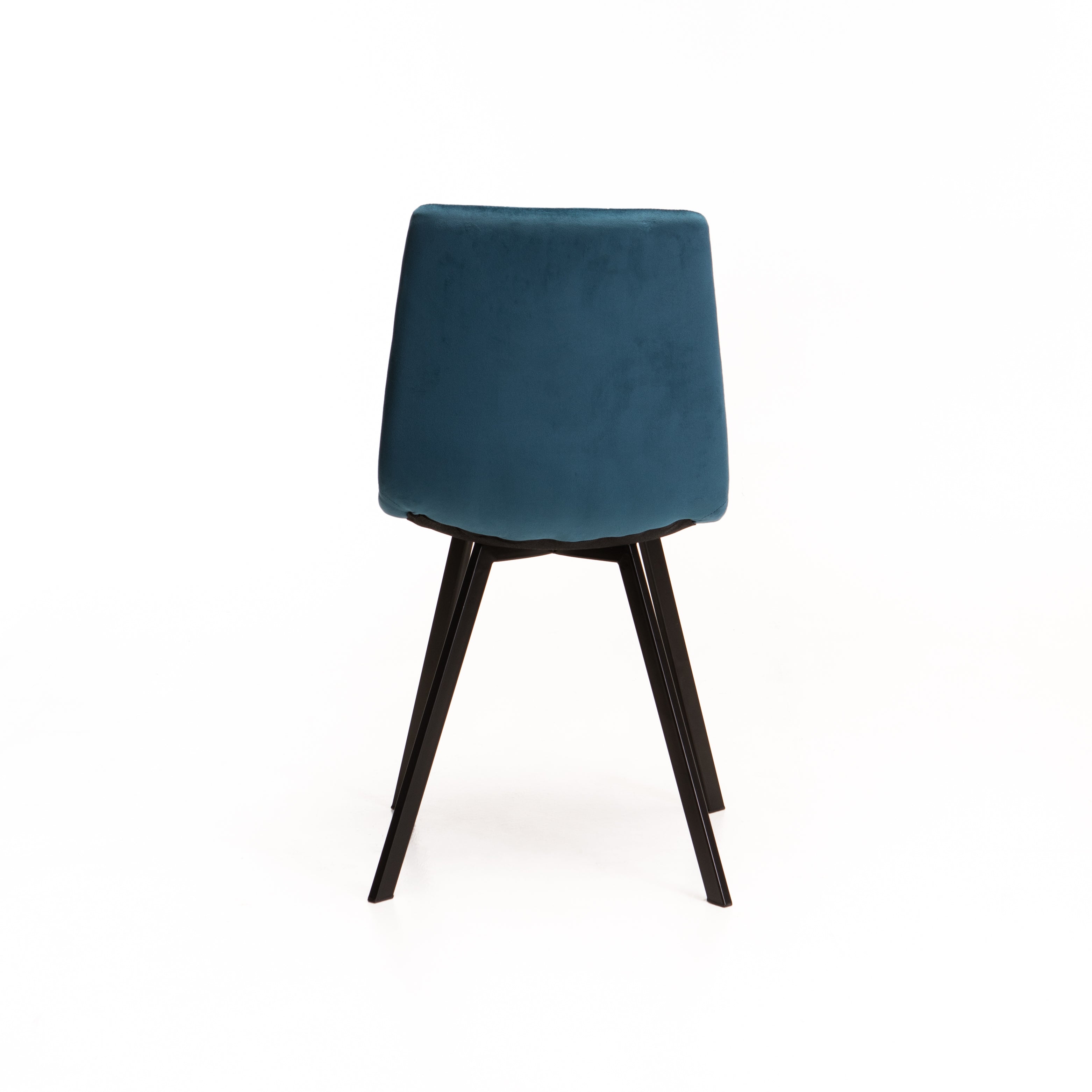Brag velvet Dining Chair - Blue