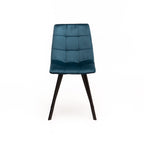 Brag velvet Dining Chair - Blue