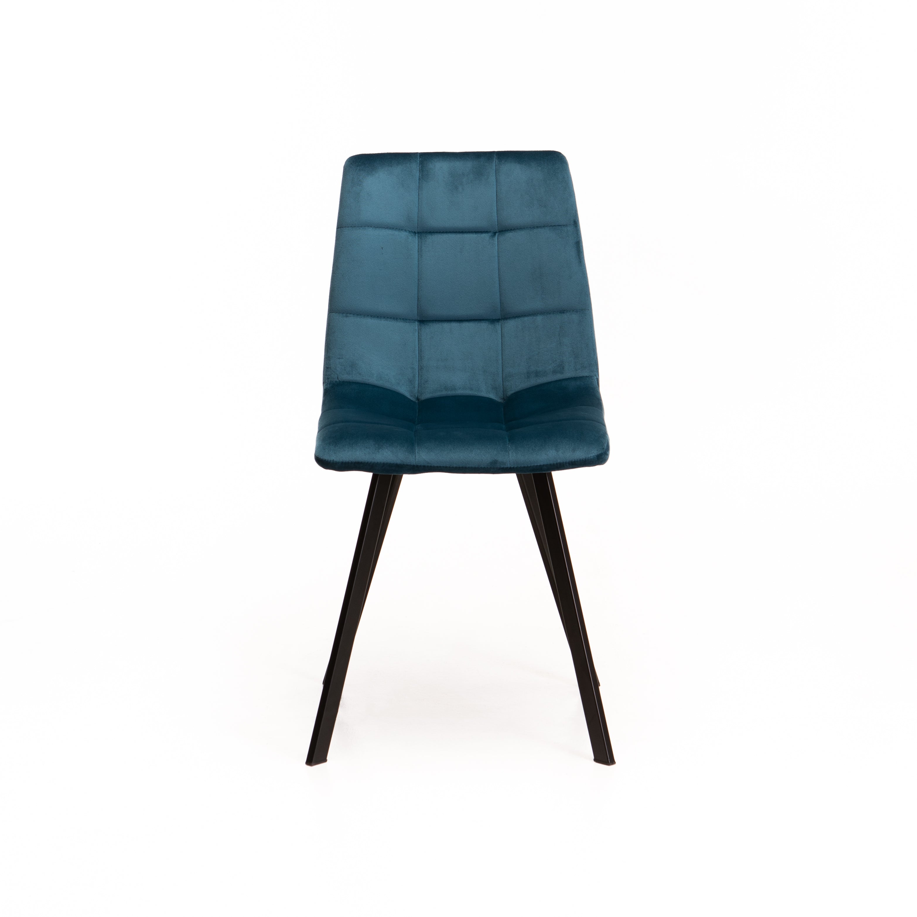 Brag velvet Dining Chair - Blue