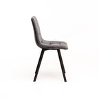 Brag velvet Dining Chair -Grey