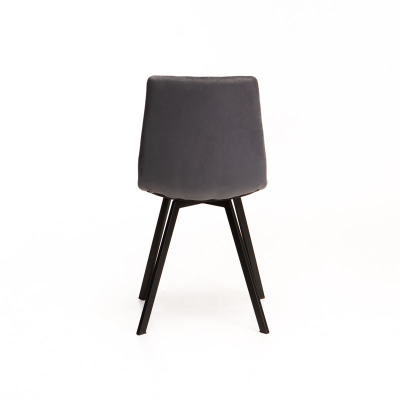 Brag velvet Dining Chair -Grey