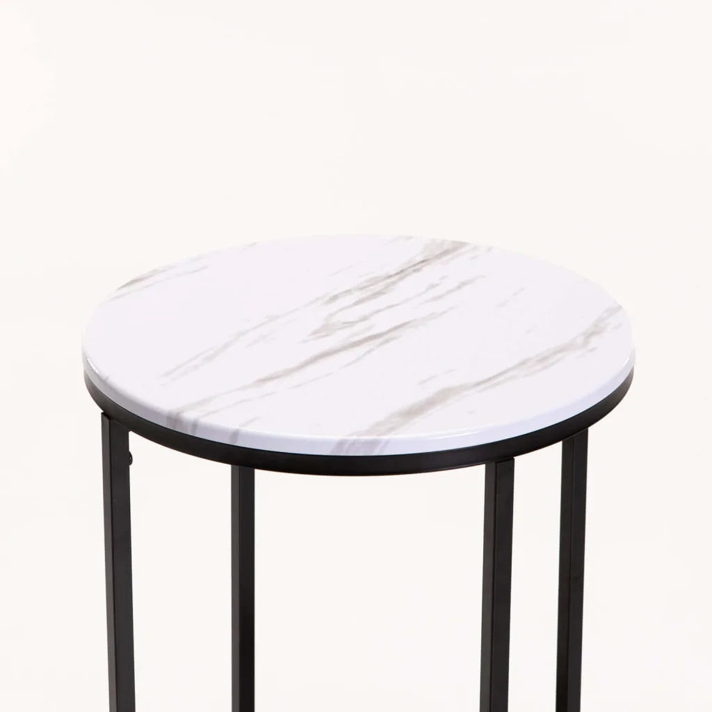 Musa Set Of 2 Tables - White