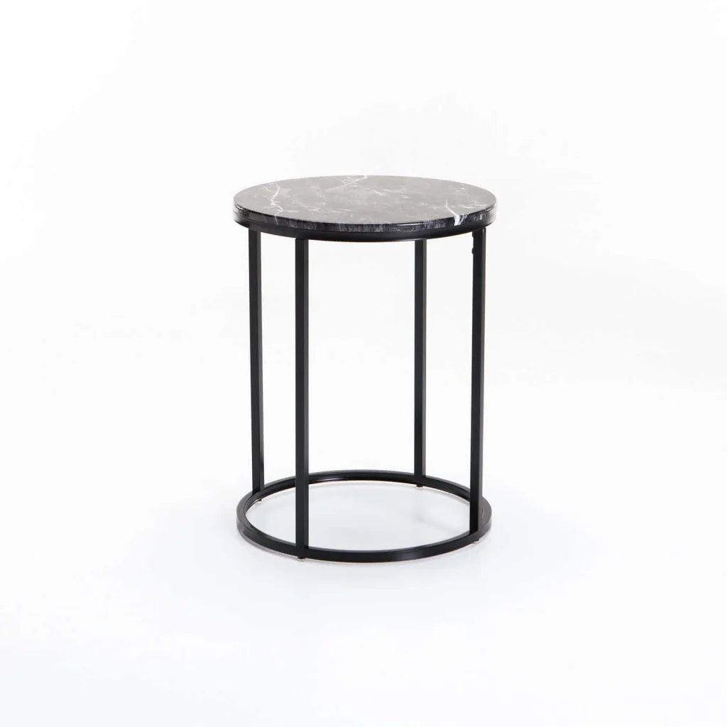 Musa Set Of 2 Tables - Black