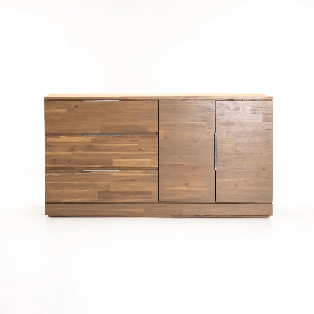 Pokey 3 Drawer 2 Door Sideboard