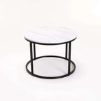 Schnapps Set Of 2 Tables - Black/White
