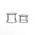 Schnapps Set Of 2 Tables - Black/Black