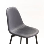 Sewela Velvet Dining Chair - Grey