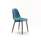 Sewela Velvet Dining Chair - Petrol Blue