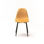 Sewela Velvet Dining Chair - Mustard