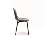 Sewela Velvet Dining Chair - Grey