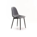 Sewela Velvet Dining Chair - Grey