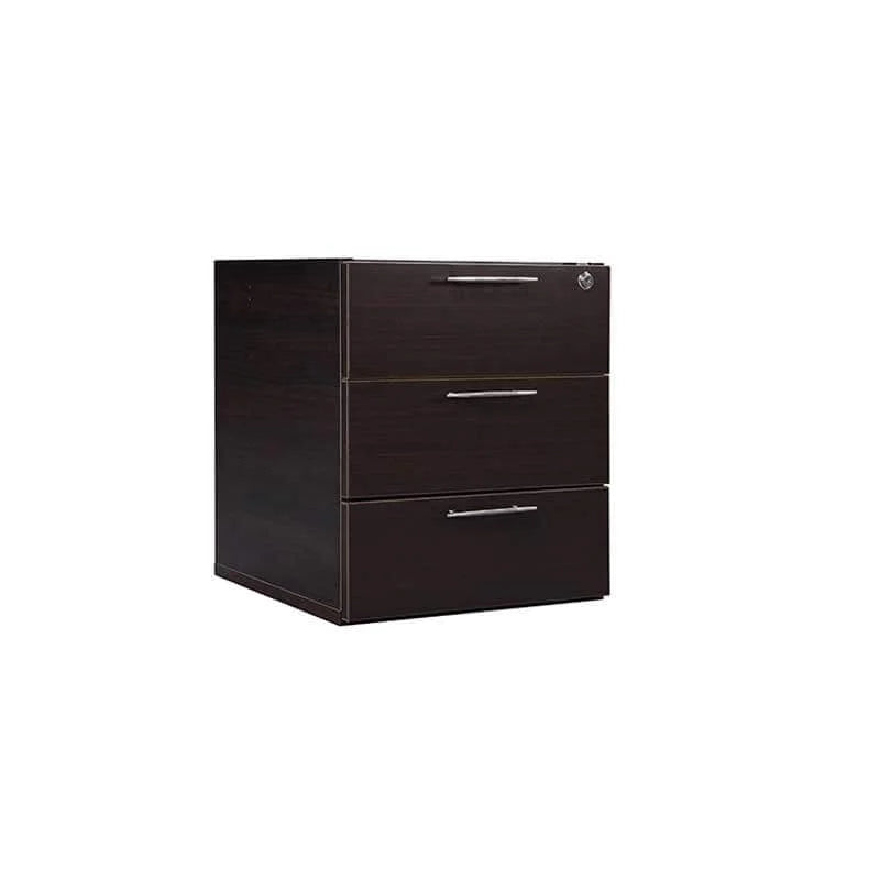 Millennials 3 Drawer Unit For Desks - Wenge