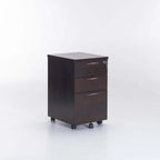 Millenials Mobile 3 Drawer Unit - Wenge