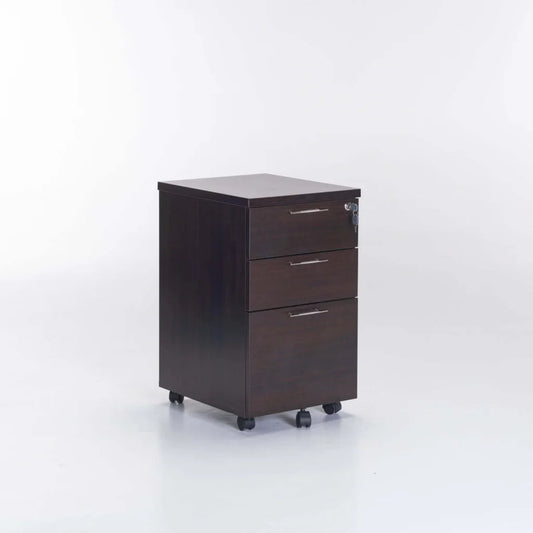 Millenials Mobile 3 Drawer Unit - Wenge