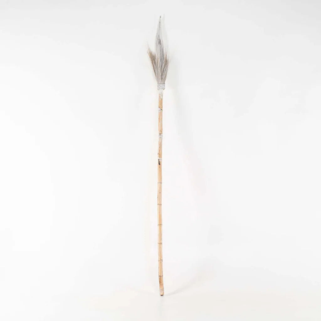 Hayami Décor With Grass - Whitewash