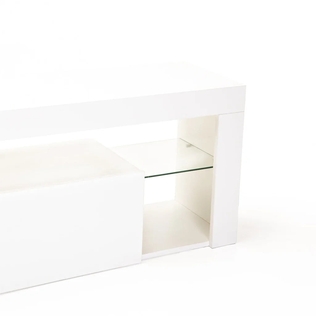 Konjac 160cm TV Unit - White