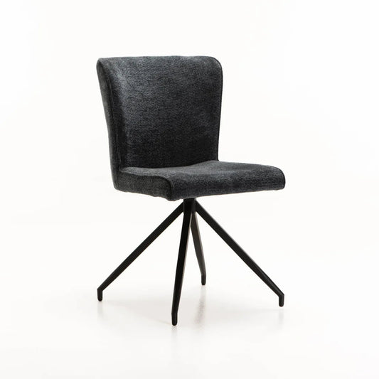 Ribba Fabric Dining Chair - Blue
