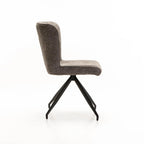 Ribba Fabric Dining Chair - Grey