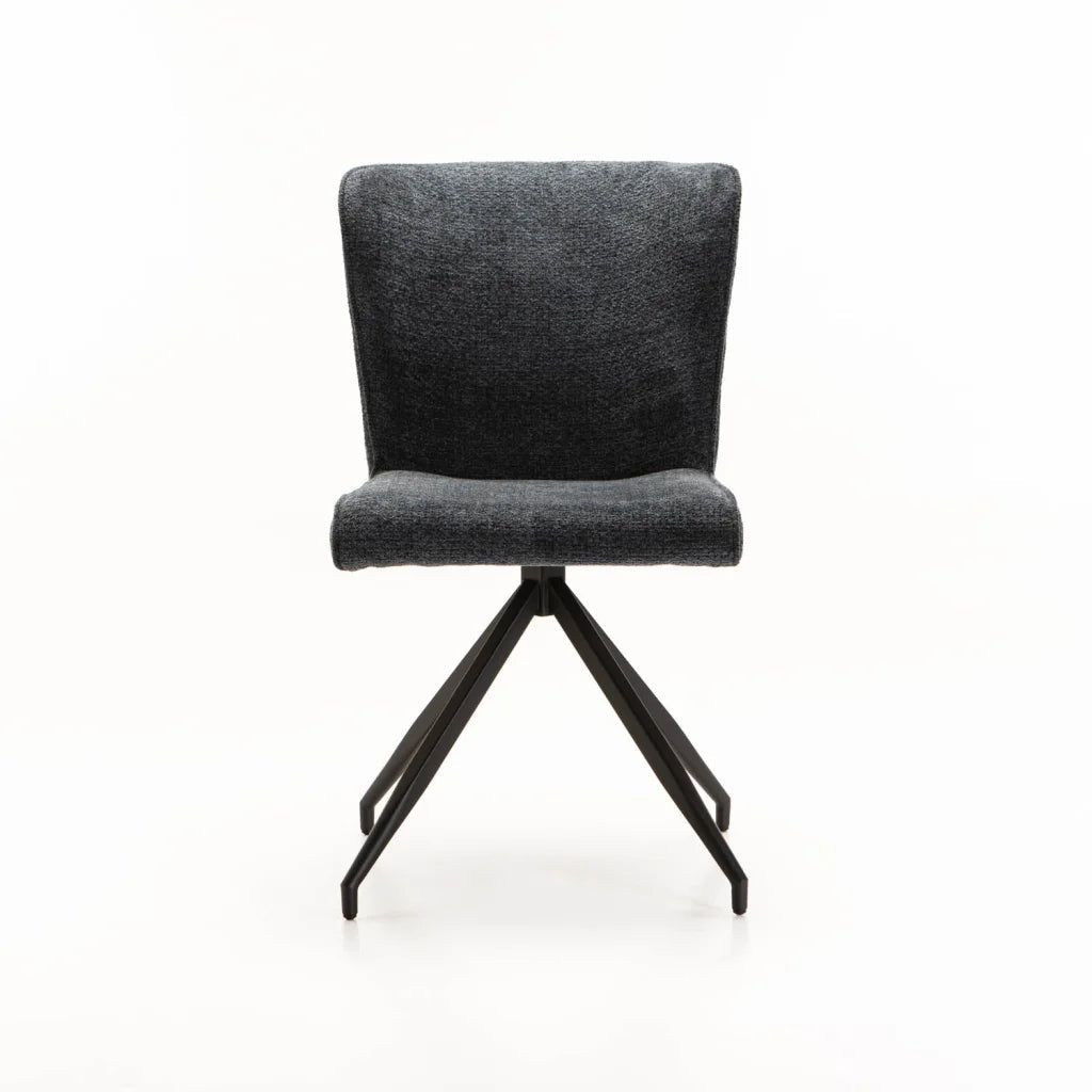 Ribba Fabric Dining Chair - Blue