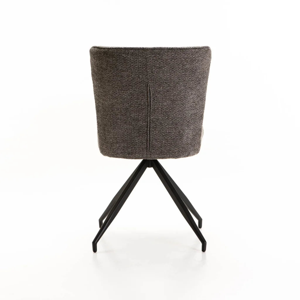 Ribba Fabric Dining Chair - Grey
