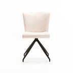 Ribba Fabric Dining Chair - Cream