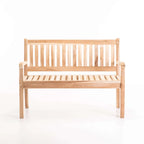 Uranus Teak 2 Seater Bench