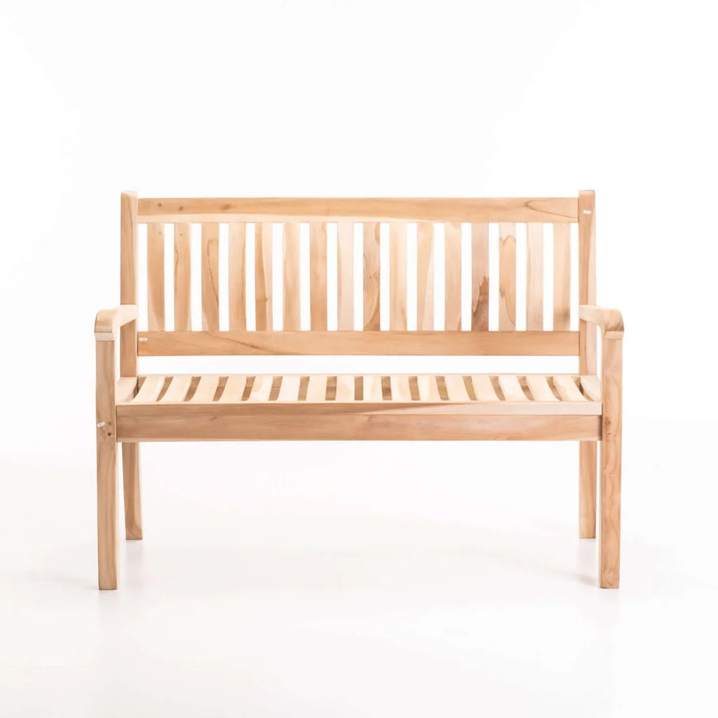 Uranus Teak 2 Seater Bench